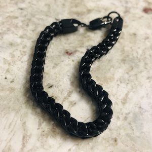 Black Chain Bracelet